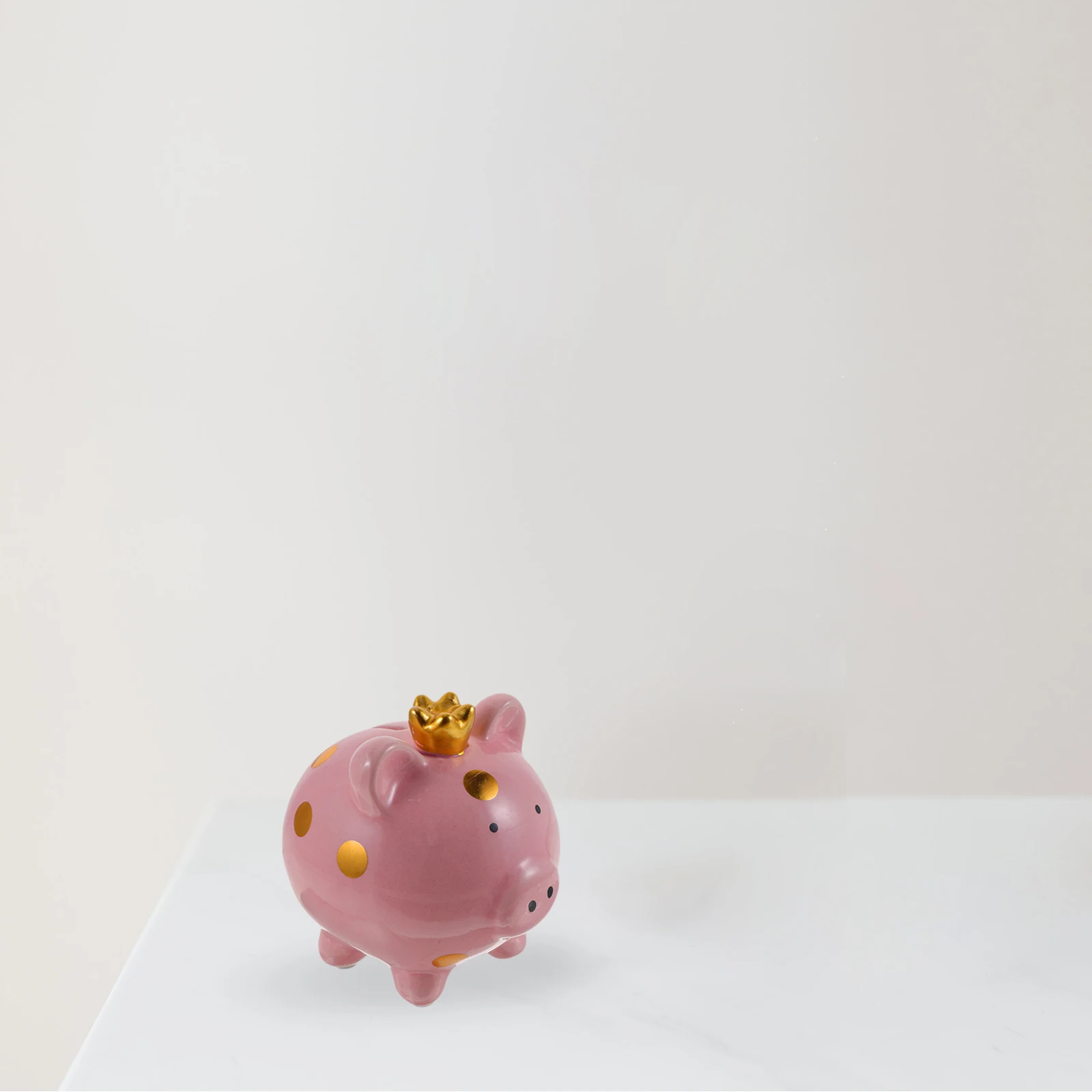 

Ceramic Piggy Bank Lovely Coin Jar Desktop Decoration Encourage Financial Management Piggy Bank Lovely Saving Pot