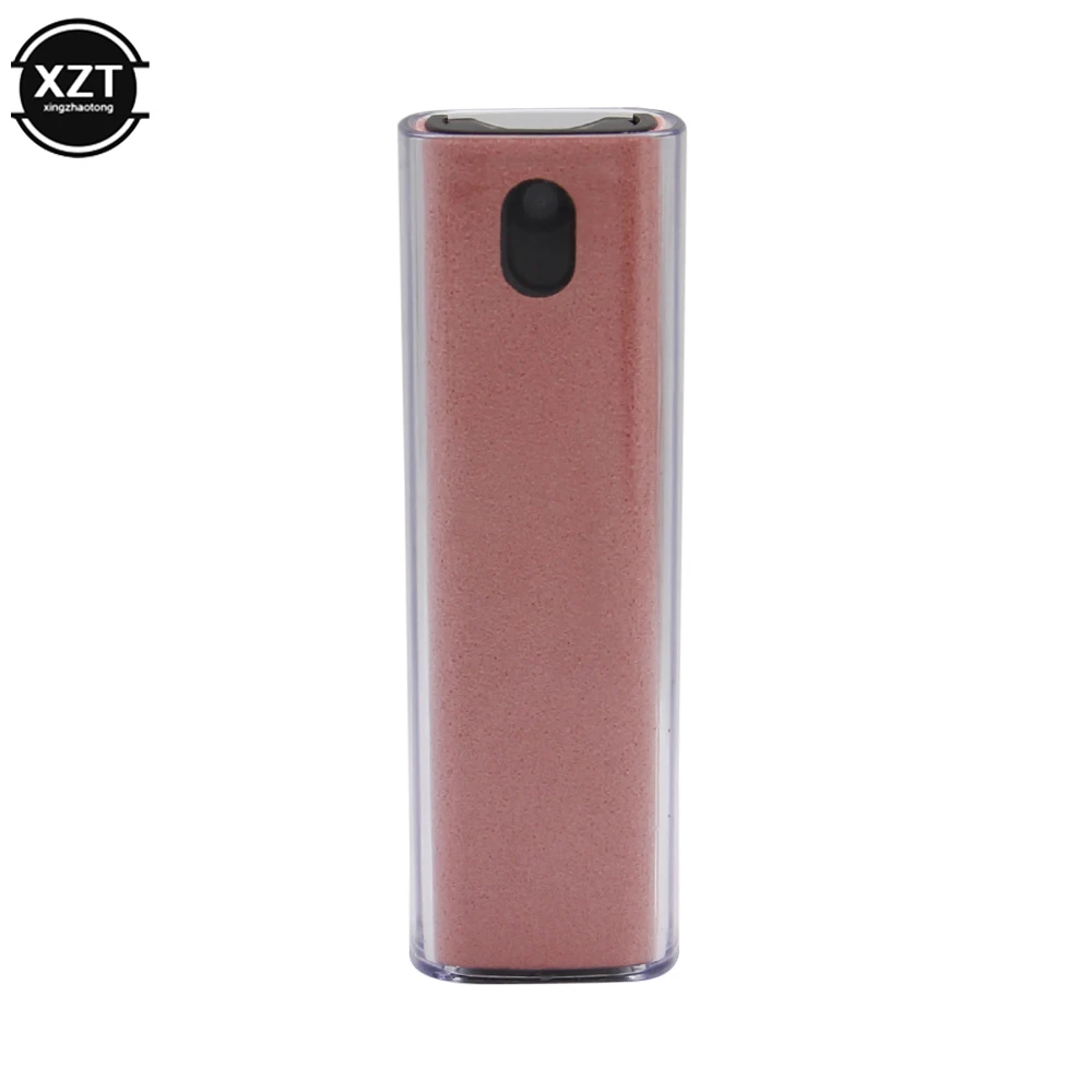 2 in1 Phone Screen Cleaner Spray Bottle Computer Mobile Phone Screen Dust Removal Tool Microfiber Cloth Set Tool Without Liquid