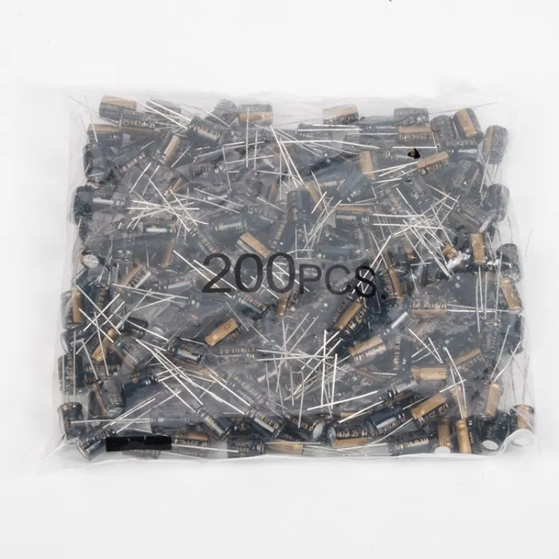 مكثفات كهرتروليتية أوديوفيلي ، سلسلة إلنا إيرفس ، 25V47UF ، 8x من من من من السيلميك ، 5 من الطول ، 20 #2