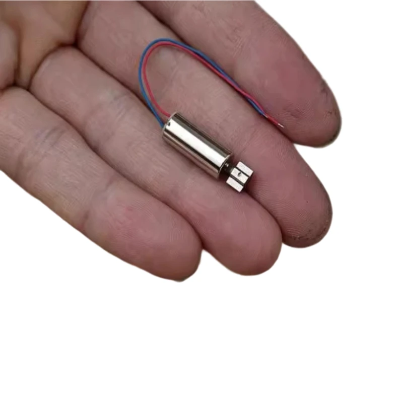 

50 шт./лот DC3V 80mA вибрационный двигатель с полой чашкой и вибрационным колесом из вольфрамовой стали, подходит для косметического оборудования и массажеров