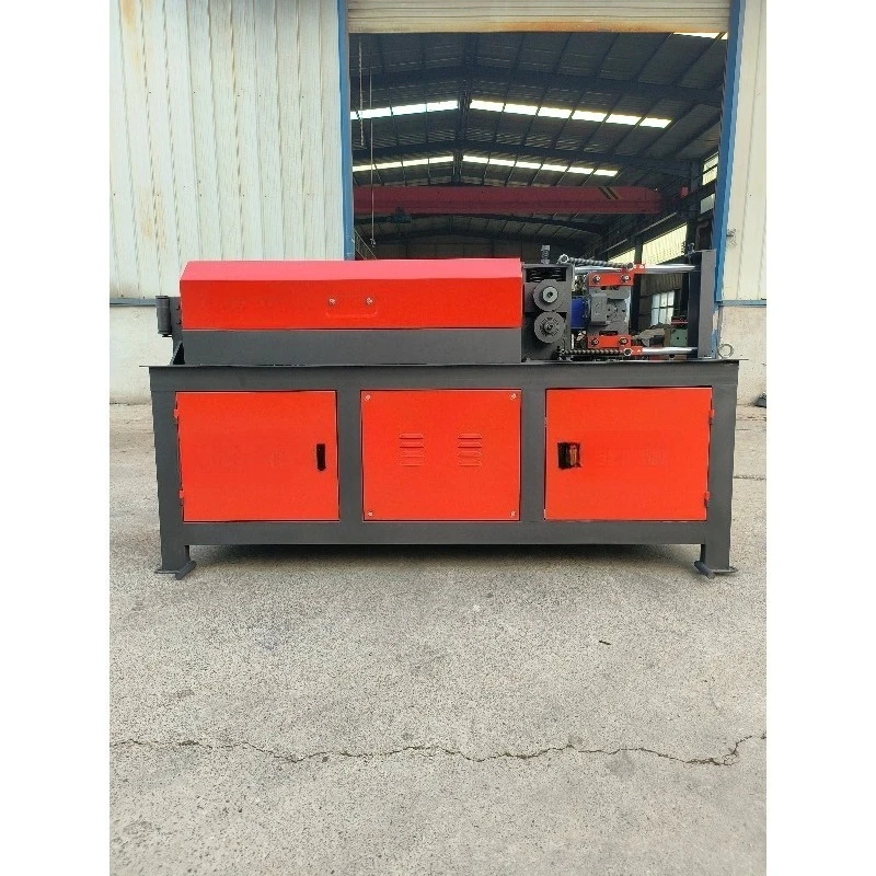 Steel Bar Straightening and Cutting Machine 4-12mm Automatic Rebar Processing Equipment CE Certified Construction