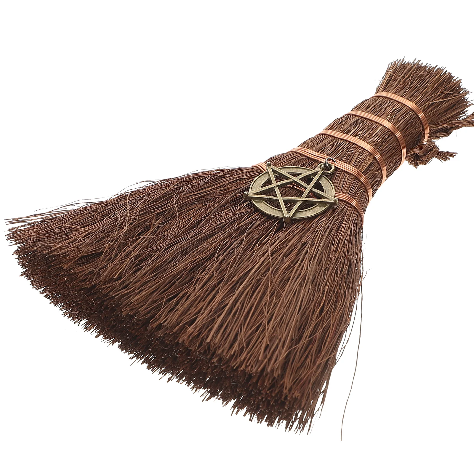 

Broom Pendant Retro Decorative Ornament For Car Hanging Garden Halloween Decoration Diy Craft Charm Handmade Broom