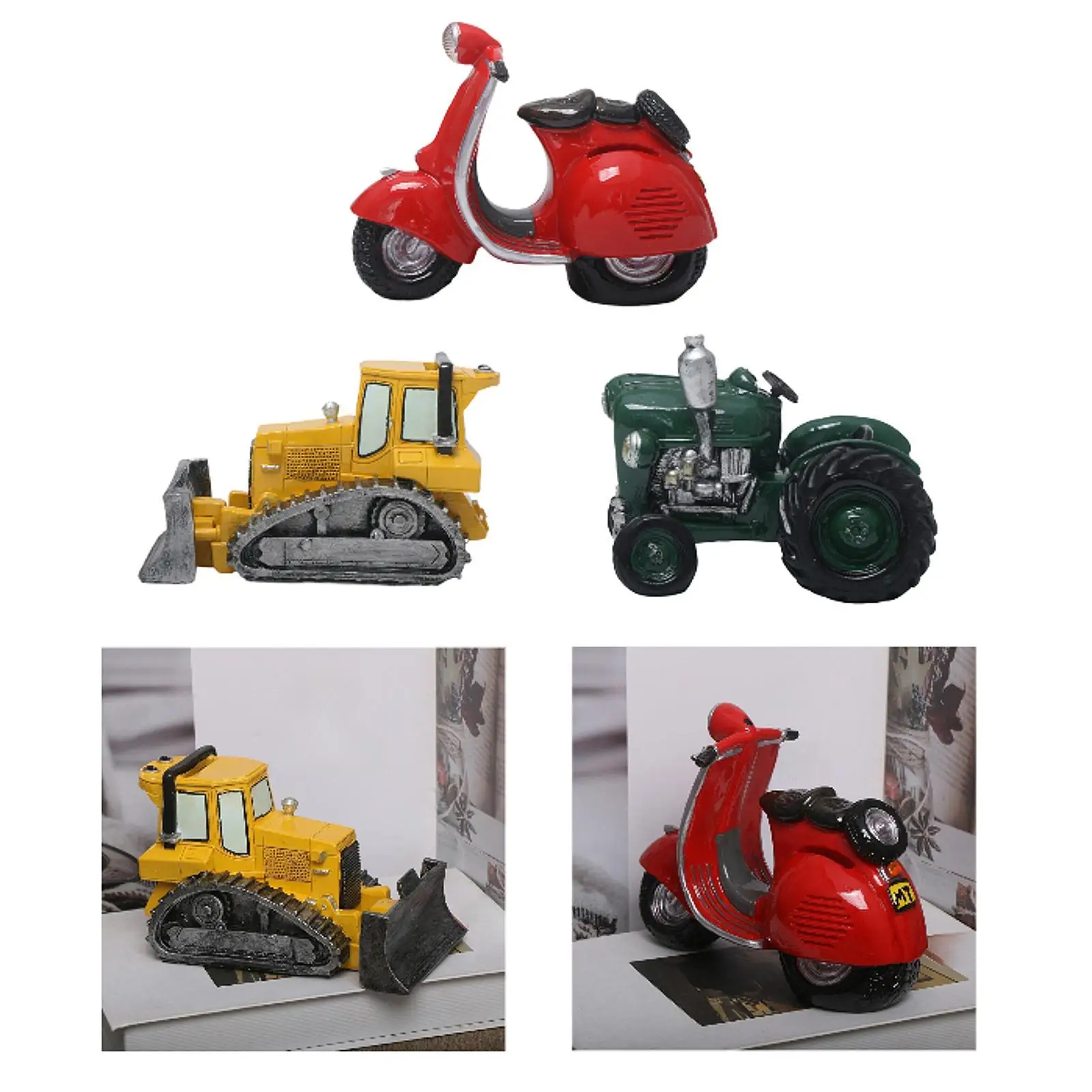 

Копилка, орнамент, подарки, универсальная декоративная мультяшная скульптура, подарок на день рождения, украшение, статуя автомобиля, копилка, экономия горшка