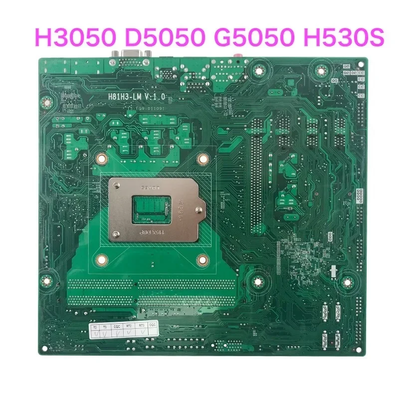 H81H3-LM Suitable For Lenovo H3050 D5050 G5050 H530S Desktop Motherboard H81H3-LM CIH81M Mainboard 100% tested fully work