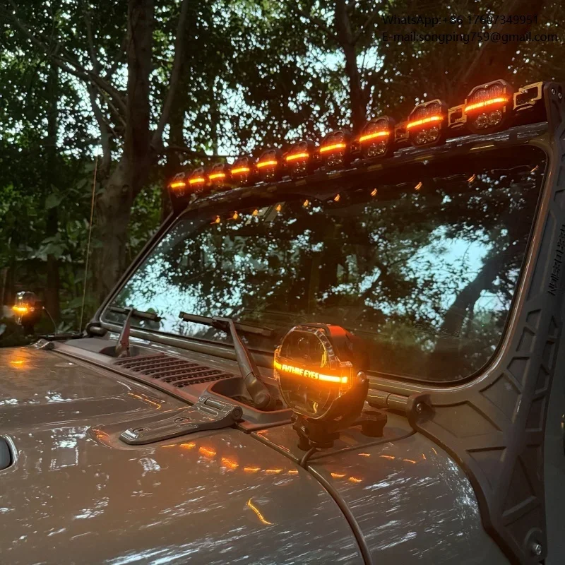 FUTURE EYES C100 4x4 Off Road  Trail Driving Lights for Off Road Car Modification  LED Light Kits