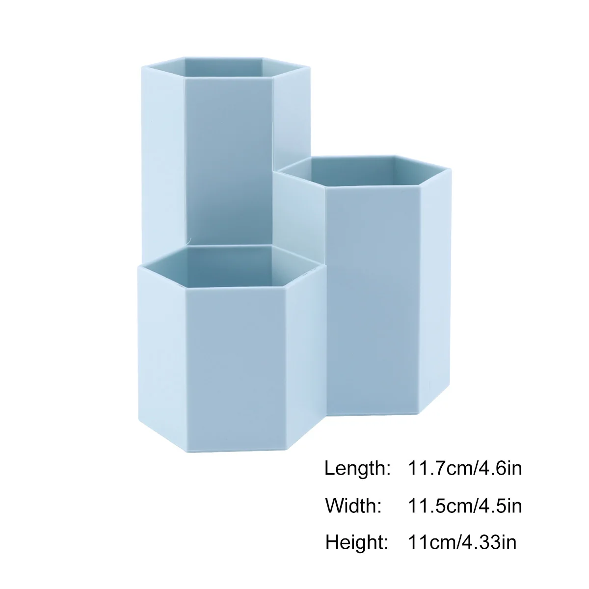 متعددة الوظائف مسدس حامل قلم منظم مكتب ماكياج فرش أحمر الشفاه قلم رصاص صندوق تخزين تصميم سلس