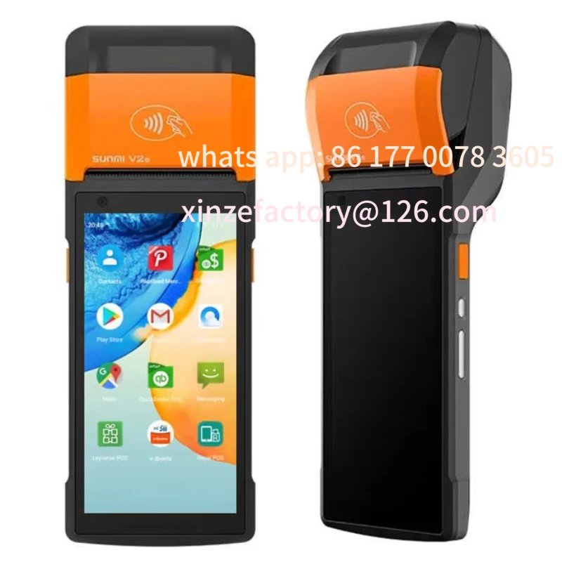 

Customizable Pos V2s All in One Mobile Pos Supermarket Cash Machine Payment Terminal