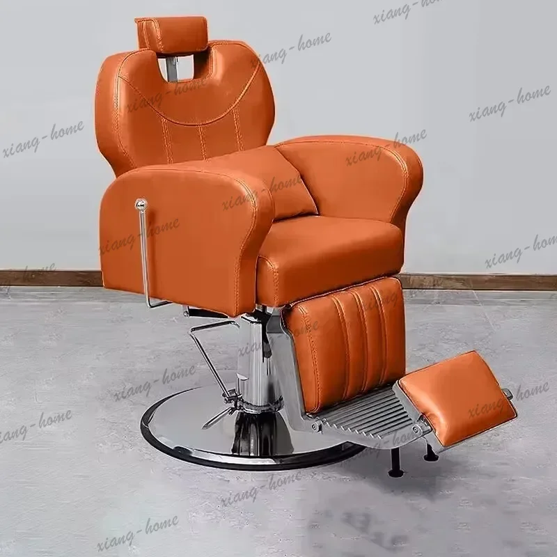 LSWashing Line Barber Chair Barbershop Pedicure Reclining Tattoo Barber Chair Professional Salao Cadeiras Hair Salon Furniture