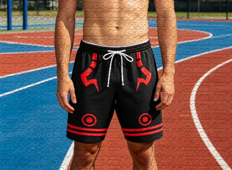 Summer New Anime Jujutsu Kaisen Ryomen Sukuna Graphic Basketball Shorts Men Women Unisex Sports Running Streetwear Gym Shorts