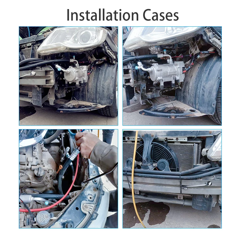 New Universal 24V/12V DC Car Air Conditioner for Trucks with Scroll Compressor 7500-9500 BTU 2-Year Warranty view 6