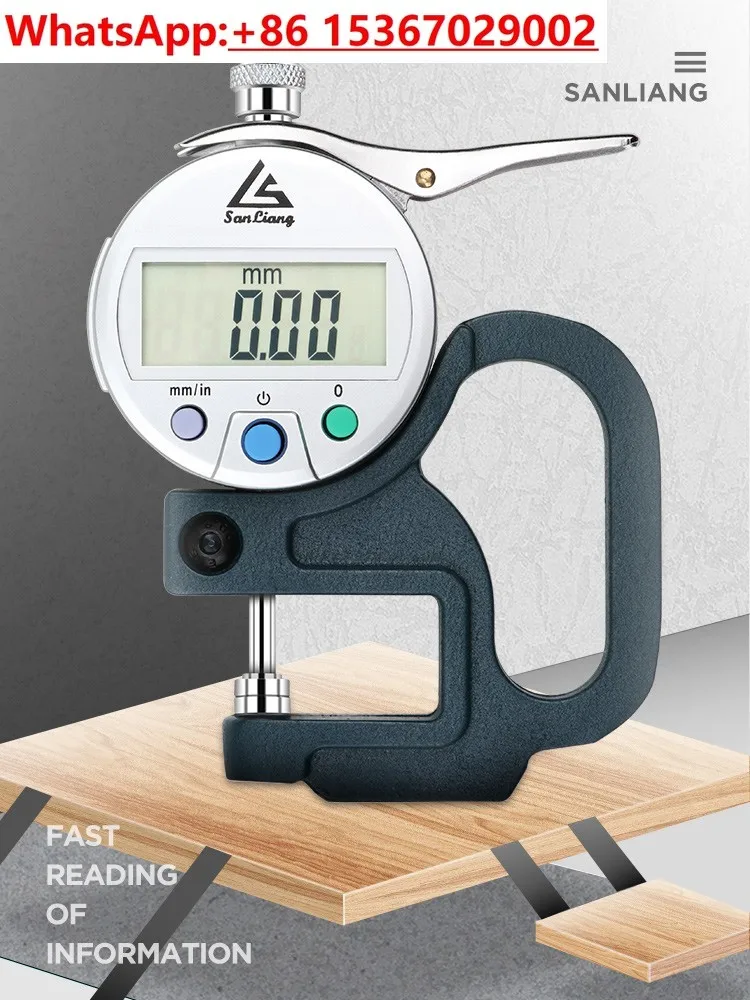 

Digital Thickness Gauge High Precision Thickness Ruler Paper Thickness Gauge
