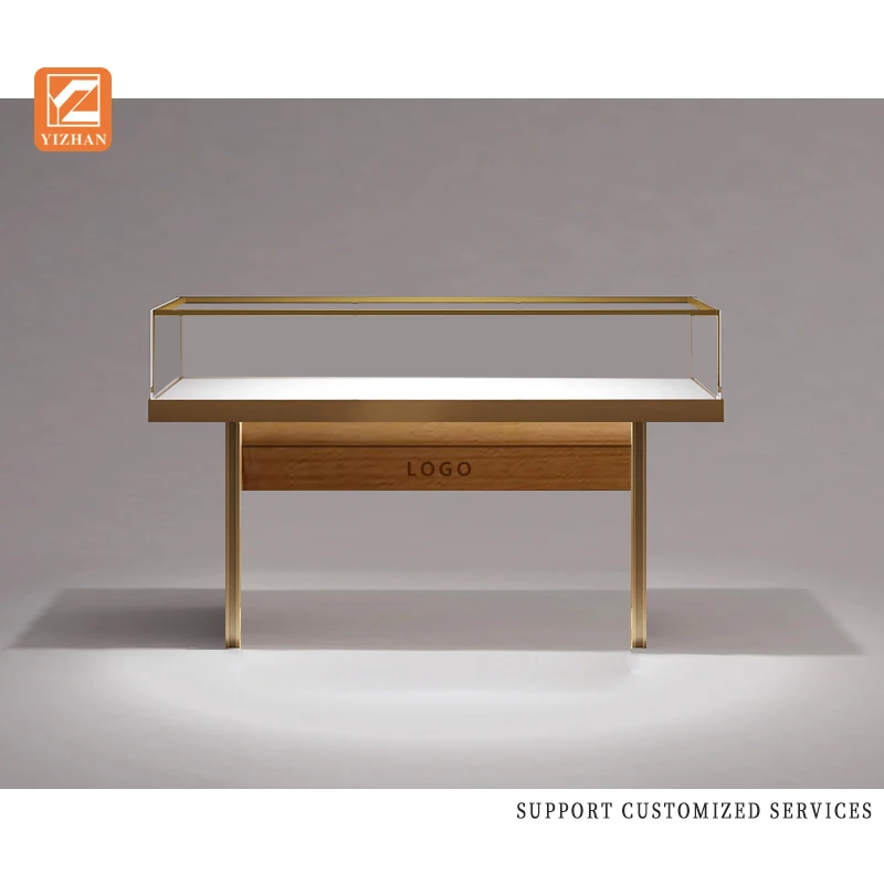 Custom.China Style Factory Direct Sale Customized Displays Racks Shelf Jewelry Store Eyeglass Wood Cabinet Showcase Display