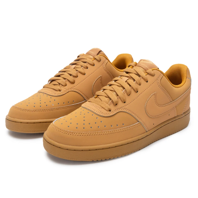 

Мужская повседневная обувь Nike (Nike) Court Vision, износостойкая спортивная обувь с низким берцем, модные кроссовки в стиле ретро Cd5463-200