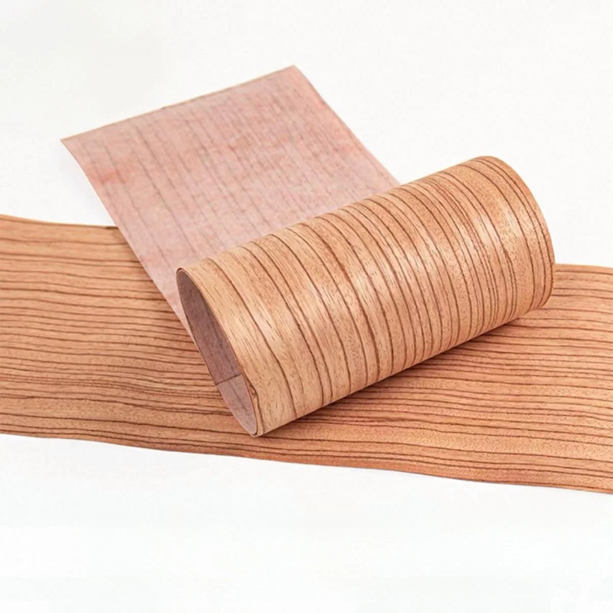 

Natural Red Rosewood Veneer 2.5m X 0.2m X 0.2mm Thick Handcrafted Wood Peel for DIY Crafts And Woodworking