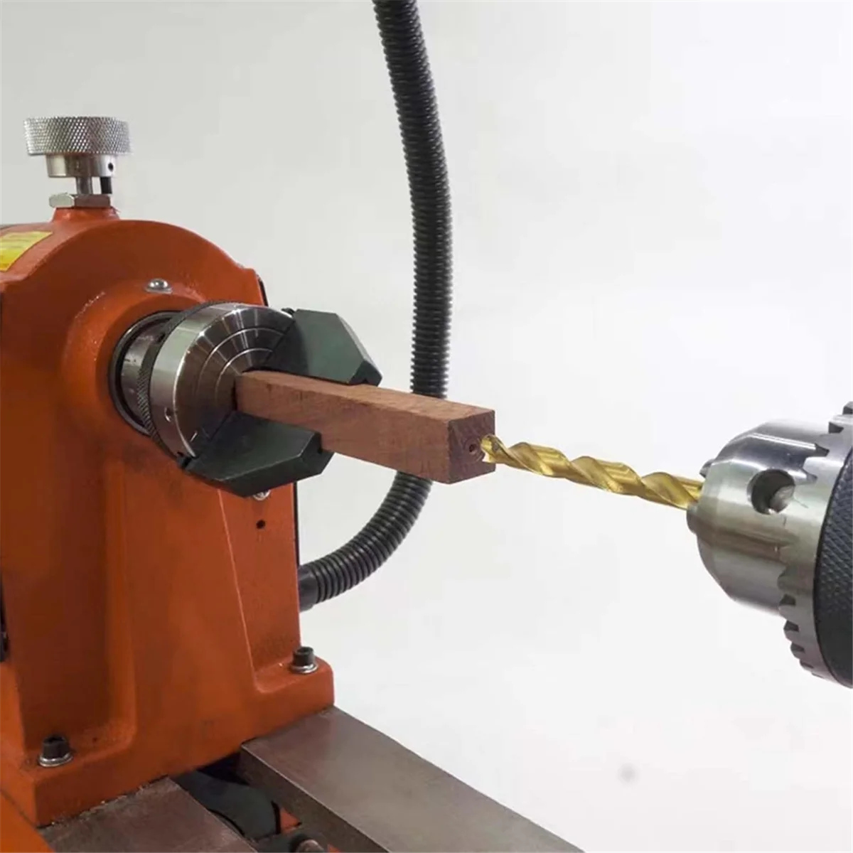 

AA98 2-Inch 2-Jaw Pen Drilling Wood Lathe Chuck with 1 Inch X 8TPI Direct Thread,Dedicated Pen Drilling Lathe Chuck Chuck