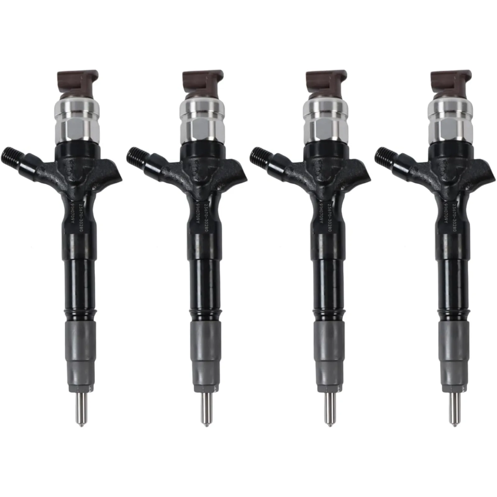 4PCS Fuel Injector 095000-7780 23670-39316 23670-30280 For Toyota 1KD-FTV 3.0L Engine Hilux KUN16R KUN26R Landcruiser Prado