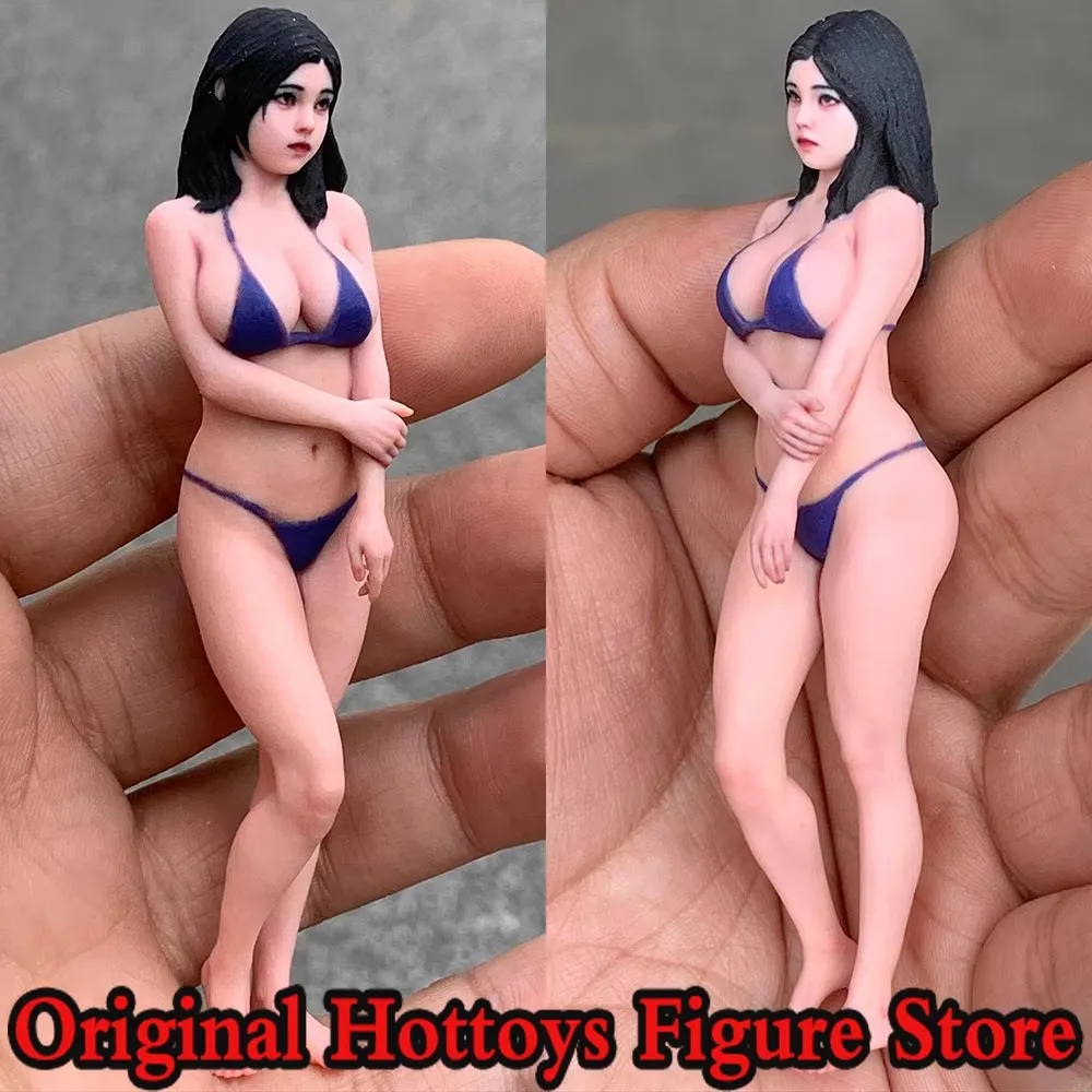 

In Stock 1/16 Scale Female Soldier Cute Beauty Model Mini Sculpture Full Set About 10cm Action Figure Doll Gifts Collection