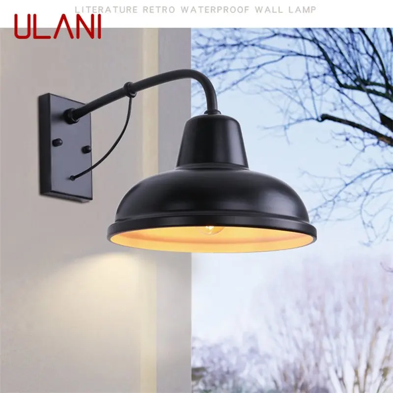 

ULANI Outdoor Wall Light Patio Sconce Lamp Waterproof Classical Home Decorative For Porch Balcony