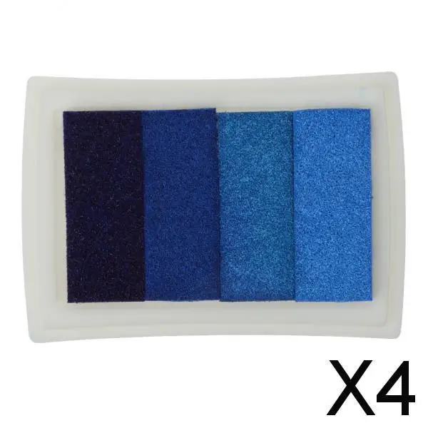 4-5pack 4 Shade Colors Ink Pad Fingerprint Korea DIY Craft Embossing Colorful