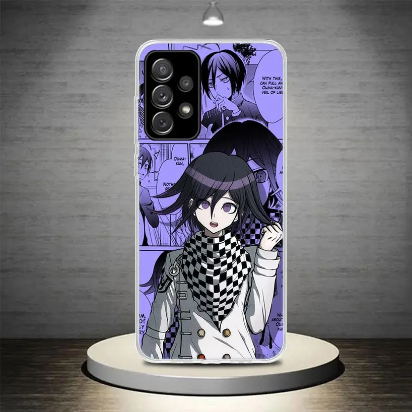 Danganronpa Kokichi Ouma Phone Case Cover For Samsung Galaxy A55 A54 A52 A53 A15 A14 A12 A13 A25 A24 A22 A23 A35 A34 A32 A33 A04