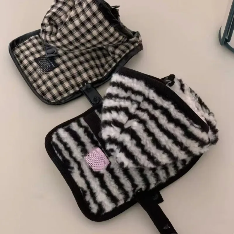 

Pet Fashion Stripe Coat Winter Striped Cloak Warm and Comfortable Jacket Hooded Coat Dog Clothes for Small Dogs Puppy Clothes