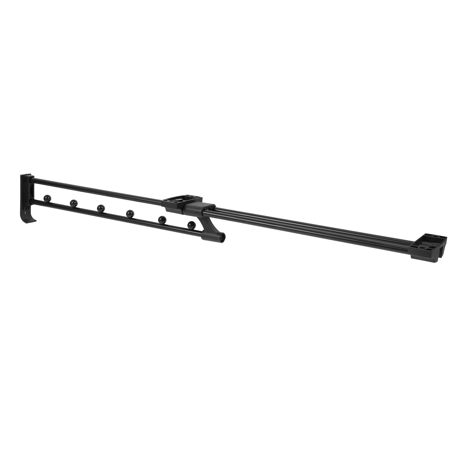 

Clothes Rail Wardrobe Supplies Hanger Closet Pulls Out Rod Retractable Heavy Duty Clothes Rod Storage Wardrobe Bar