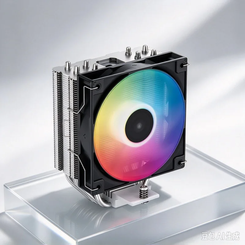 Large Frost Tower V5 Radiator AG400 for 1700 Computer CPU Desktop Silent ARGB Fan