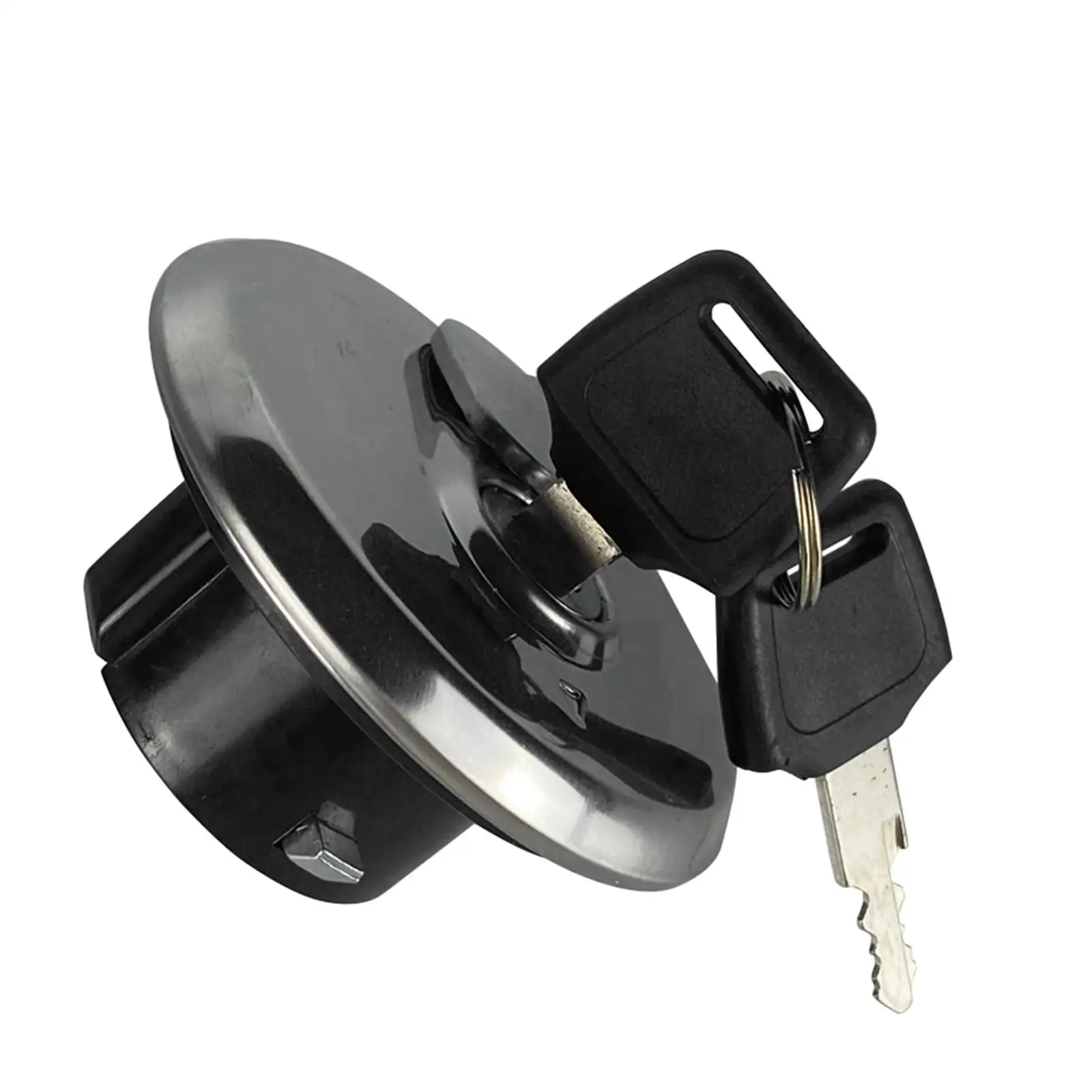 Motorcycle Fuel Gas Tank Cap Cover, with 2 Keys Replacement for Suzuki Gn125 Easier to Install Spare Parts High performance