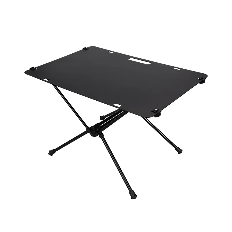 Tactical Folding Camping Table Aluminum Alloy Outdoor Picnic Desk Stable Easy To Storage Lunch Table Trekking Survival Furniture