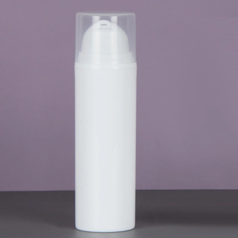 

6pcs Airless Pump Bottles Portable Travel Containers for Lotion Cream Toiletries Dispenser Set Sturdy Plastic Long Lasting