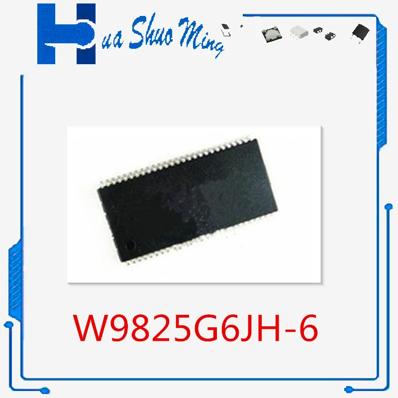 10Pcs/Lot W9825G6KH-6 W9825G6KH  W9825G6JH-6 25 TSOP-54 V9261F    V9261 SOP-16