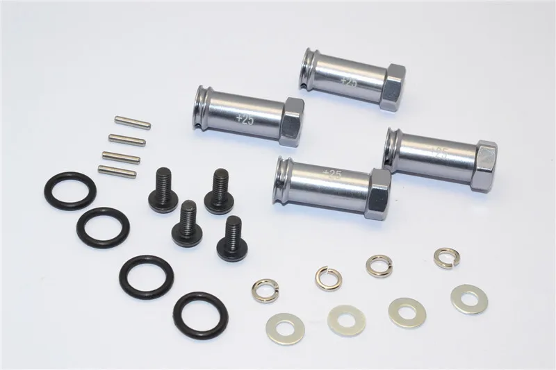 Gpm Aluminium Sechs kant adapter (25mm) für Traxxas Slash 4x4