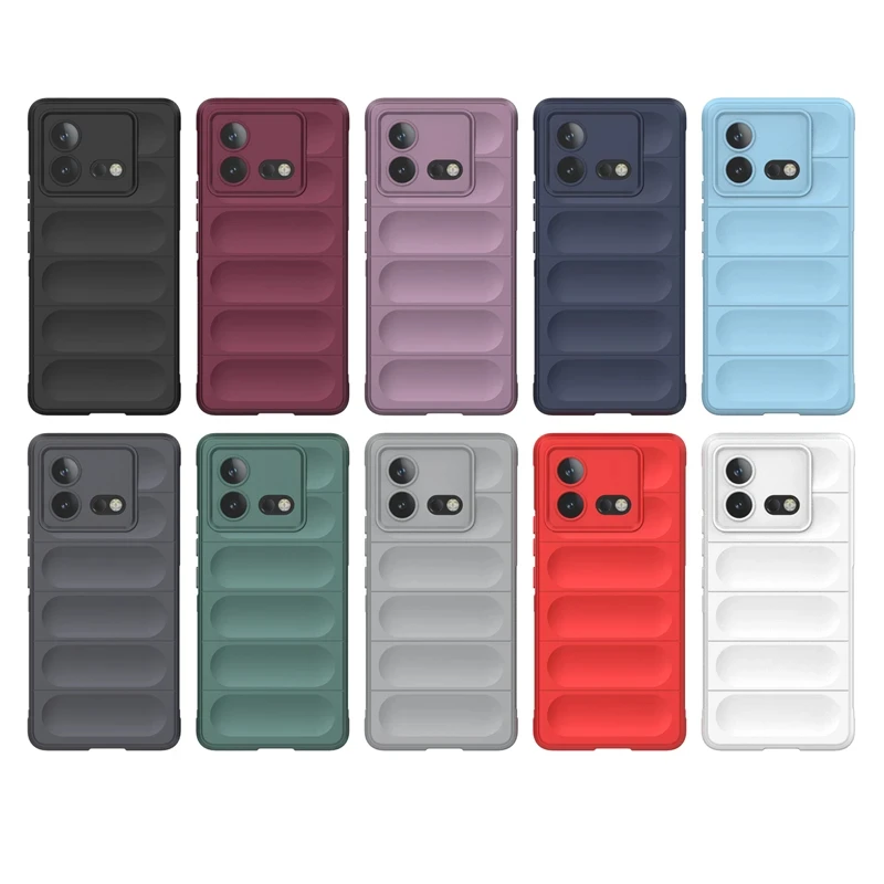 Case For VIVO iQOO Neo8 Neo 8 Pro 5G Back Cover Case Soft Silicone Anti-fall Shockproof Protection Phone Cases Funda Coque