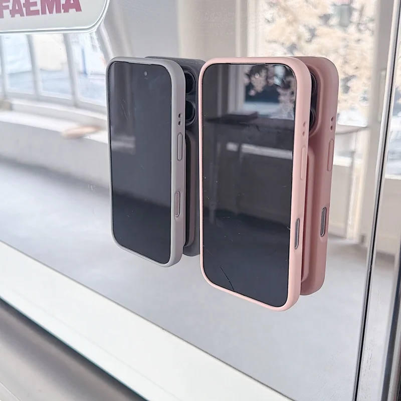 Funda magnética con ventosa para iPhone 16 15 14 13 17 Pro Max y 17PRO, compatible con Magsafe, con soporte de disco 3