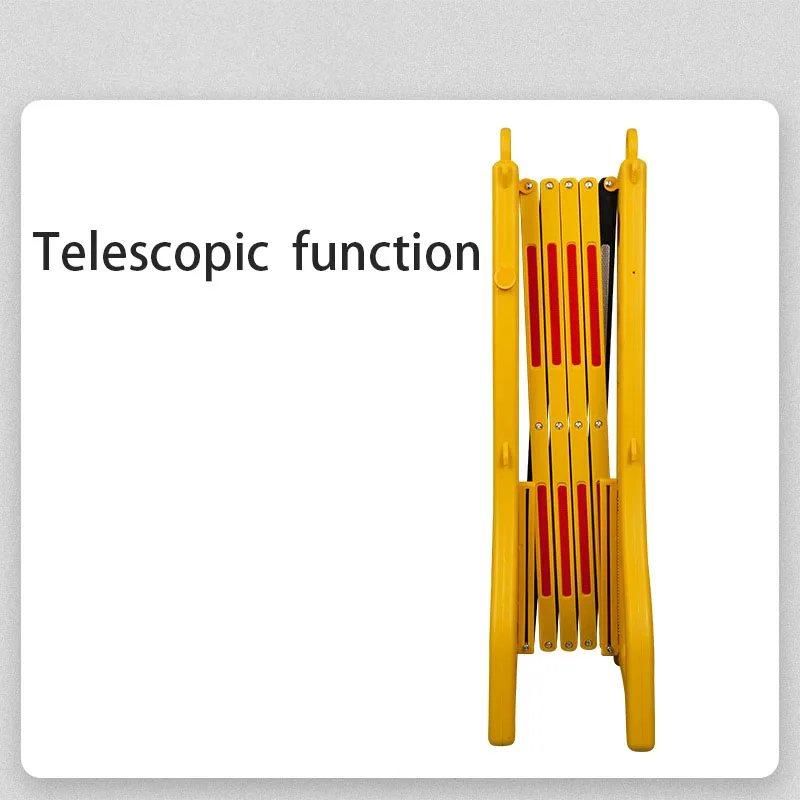 Пластиковое телескопическое муниципальное ограждение KOOJN, складная конструкция, раннее ограждение, водяной лошадь, временное передвижение