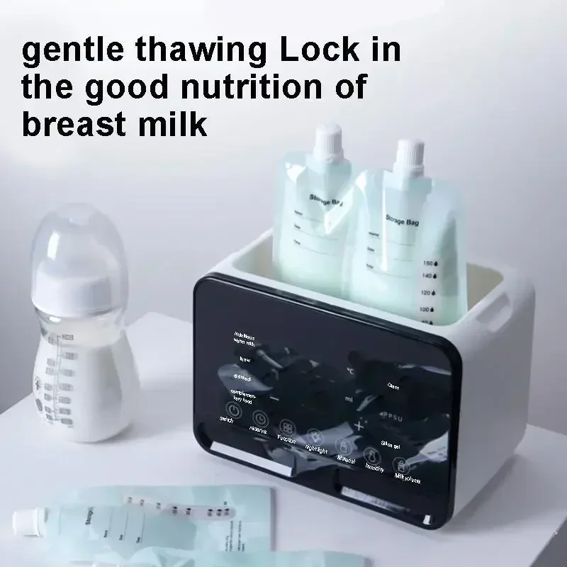 Newborn Baby Feeding Bottle Warmer and Sterilizers with Timer Accurate Temperature Control Food Milk Warmers Baby Accessories