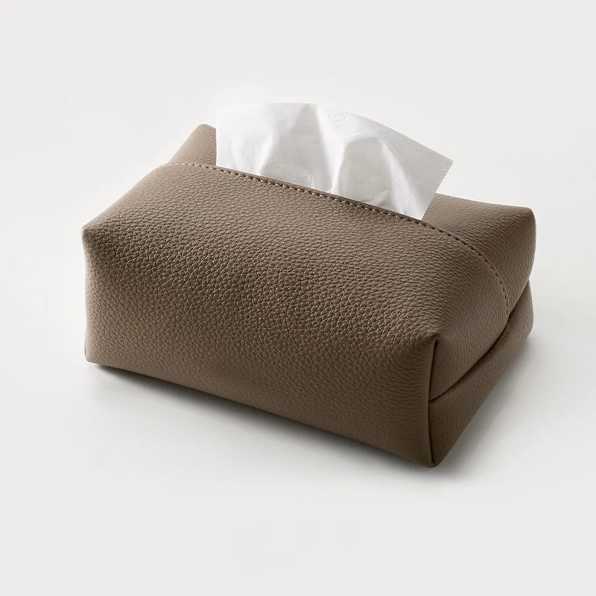 

Pu Leather Tissue Box Stylish Soft Scandinavian Design Suitable For Car Living Room