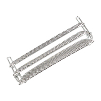 Air Fryer Three-layer Grill Steaming Rack Stainless Steel Dehydrator Tray Multi-functional Kitchen Gadgets