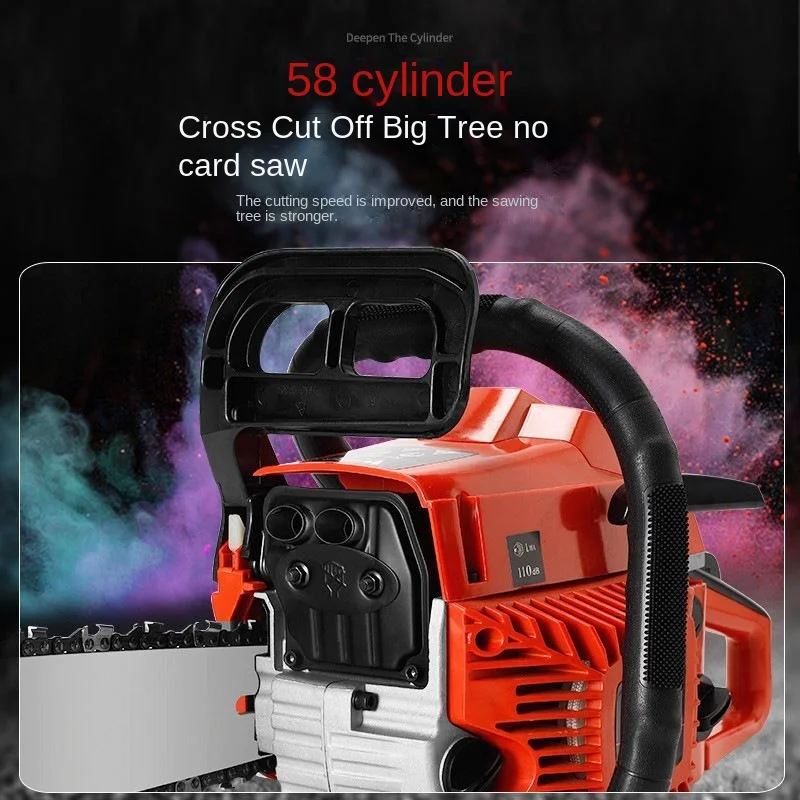 20 inch 9900KW 75CC  chain saw gasoline saw logging saw high-power chainsaw arboriculture cutting machine household fuel-saving