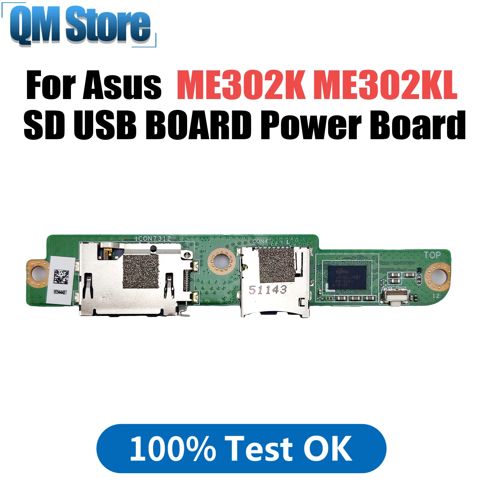 

For Asus ME302K ME302KL K005 TF SD USB BOARD Power Board ME302KL_SUB 100% Tested Fast Ship