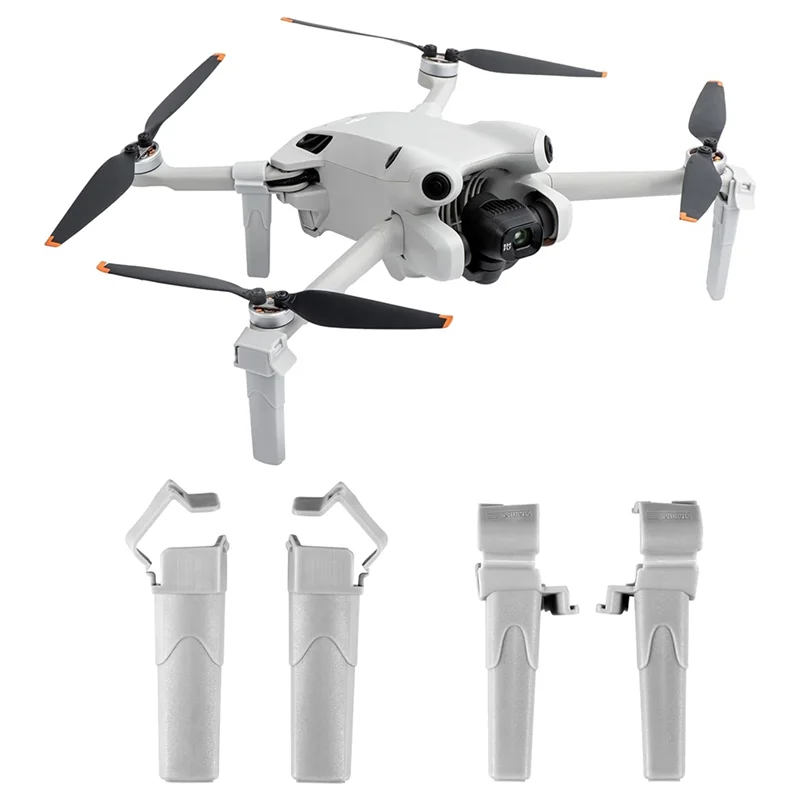 Extension de train d'atterrissage ABKI-STARTRC pour DJI Mini 4 Pro – Pieds légers et détachables pour une dédouanement et une sécurité améliorées