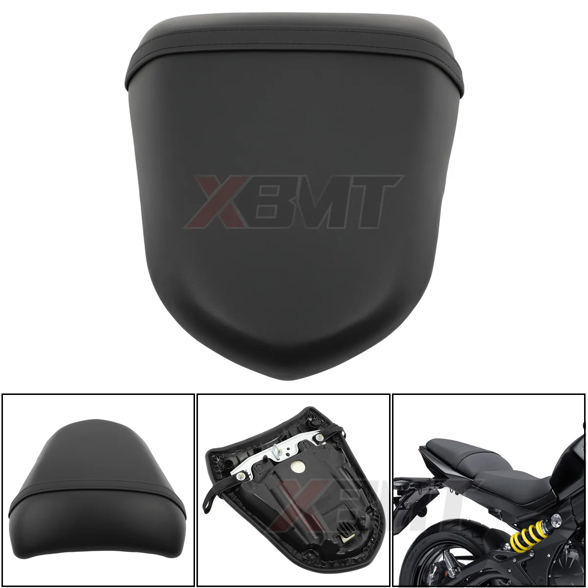 Motorcycle Pillion Rear Seat Cushion Passenger Seat Cushion Pad For Kawasaki Ninja 650 EX650 2012 2013 2014 2015 2016