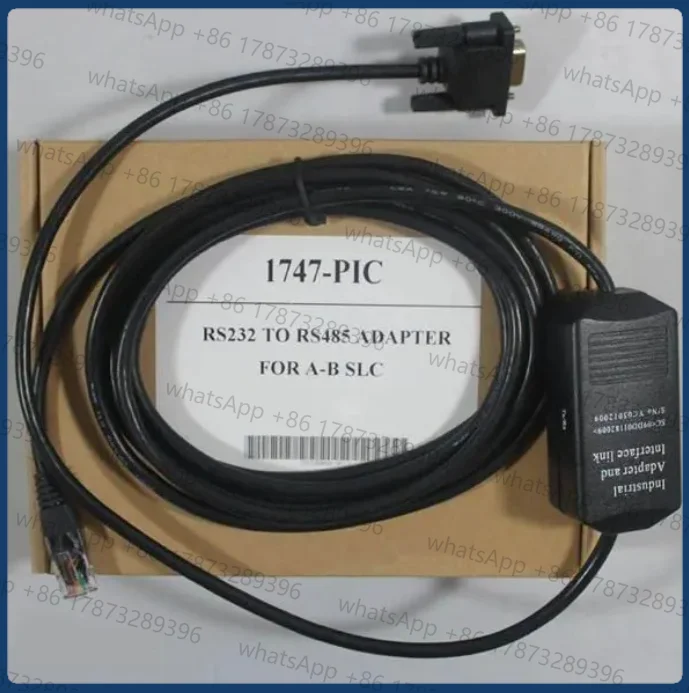 1747-PIC 1747PIC Programming Cable for Allen Bradley A-B SLC - 500 series 5/00, 5/01, 5/02 or 5/03