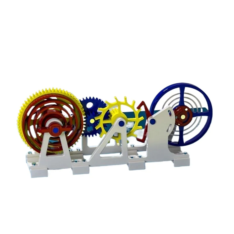 3D printing model making tuo escapement structure clock imitation movement model handmade clockwork toy