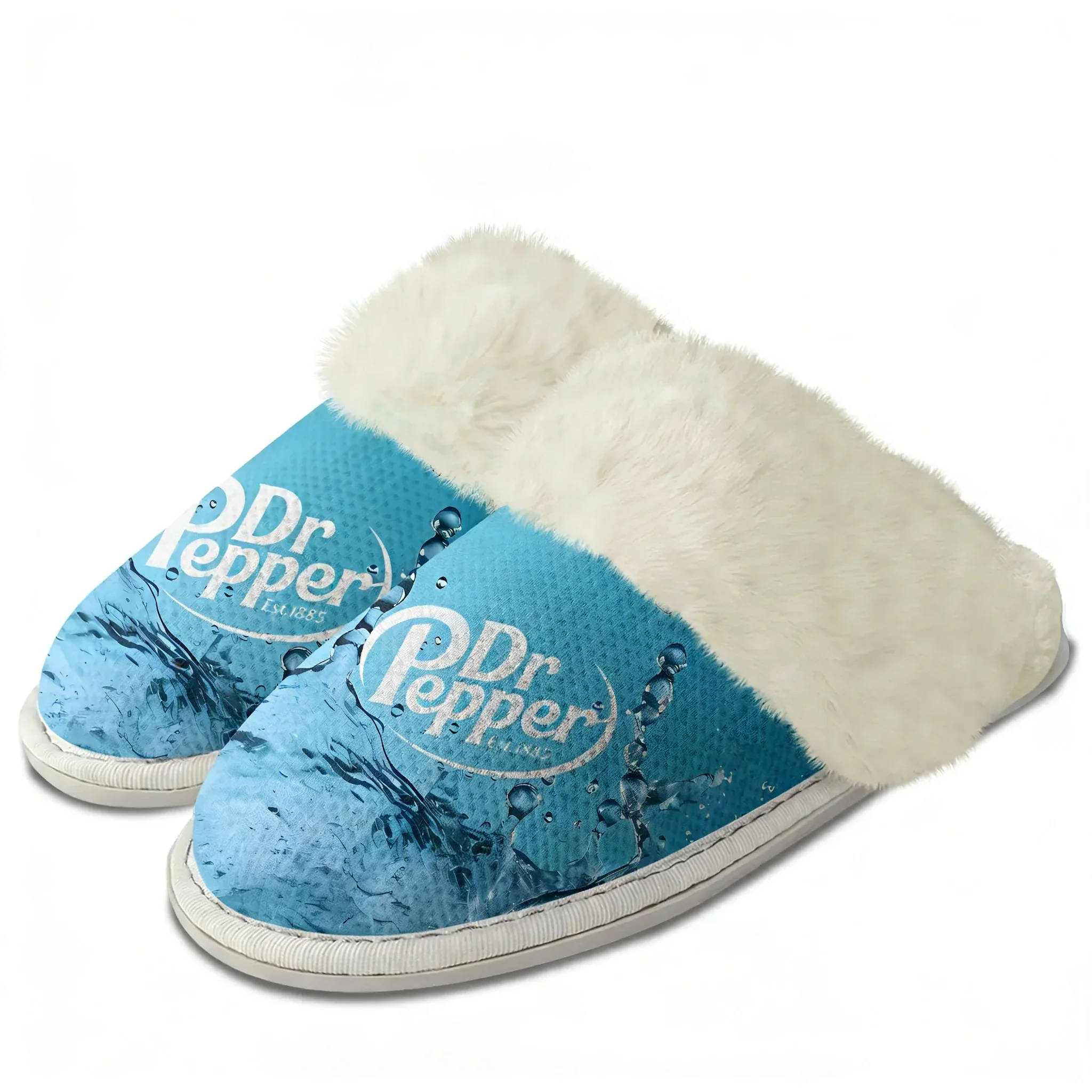 D-DR Slippers Keep Warm Shoes P-Pepper Hip hop Retro Street Mens Womens Breathable Home Cotton Thermal Lightweight Slipper view 2