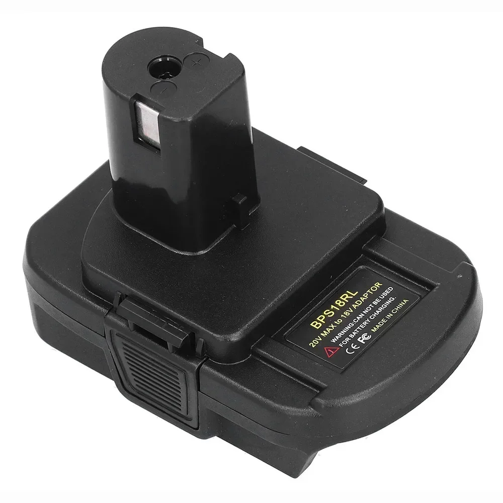 BPS18RL Converter Adapter For Black Decker For Porter-Cable PCC680L For Stanley 18V Lithium Battery on For Ryobi 18V Power Tools image 6