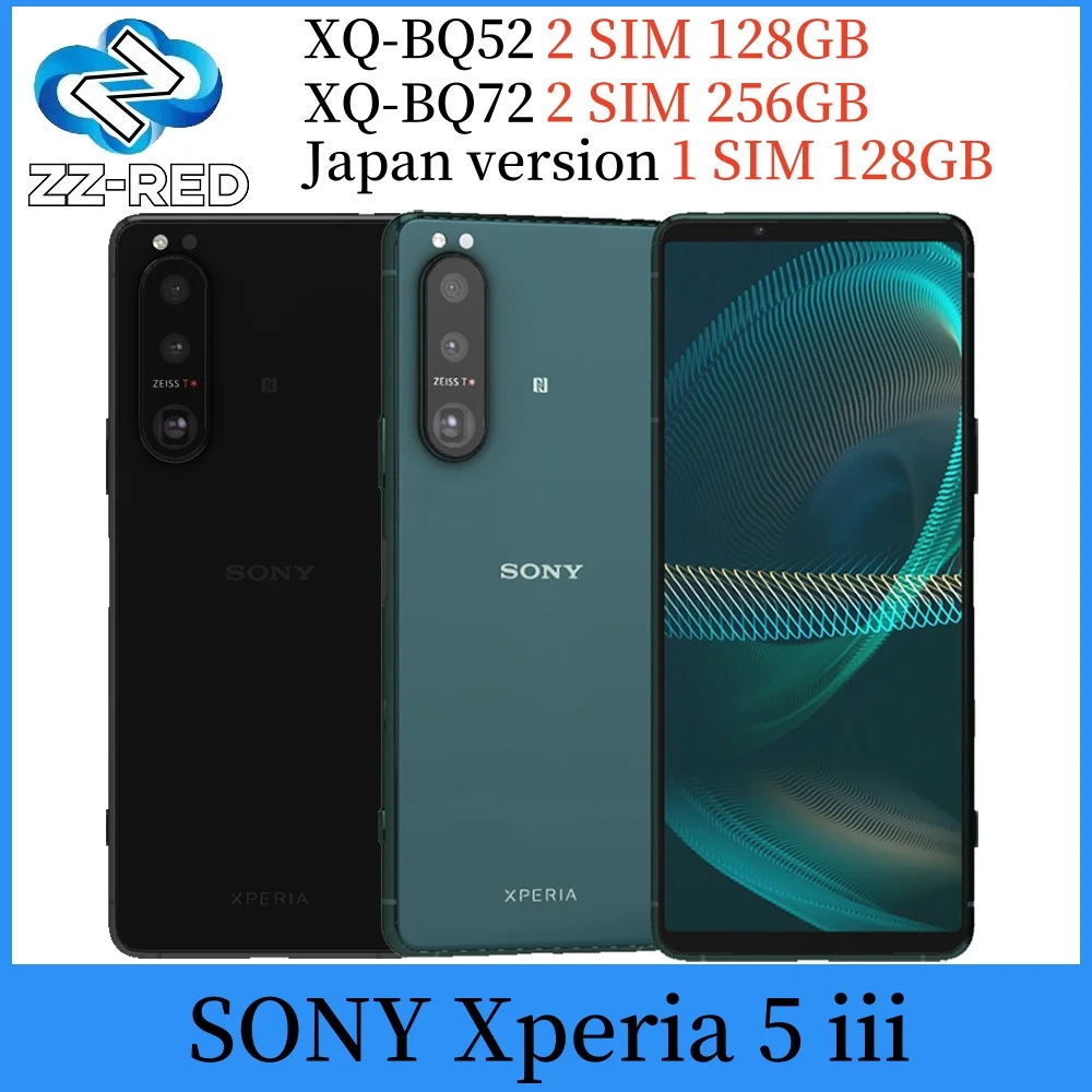 Sony Xperia 5iii 5 iii 5G 1/2Sim XQ-BQ52 XQ-BQ72 Japan 6.1