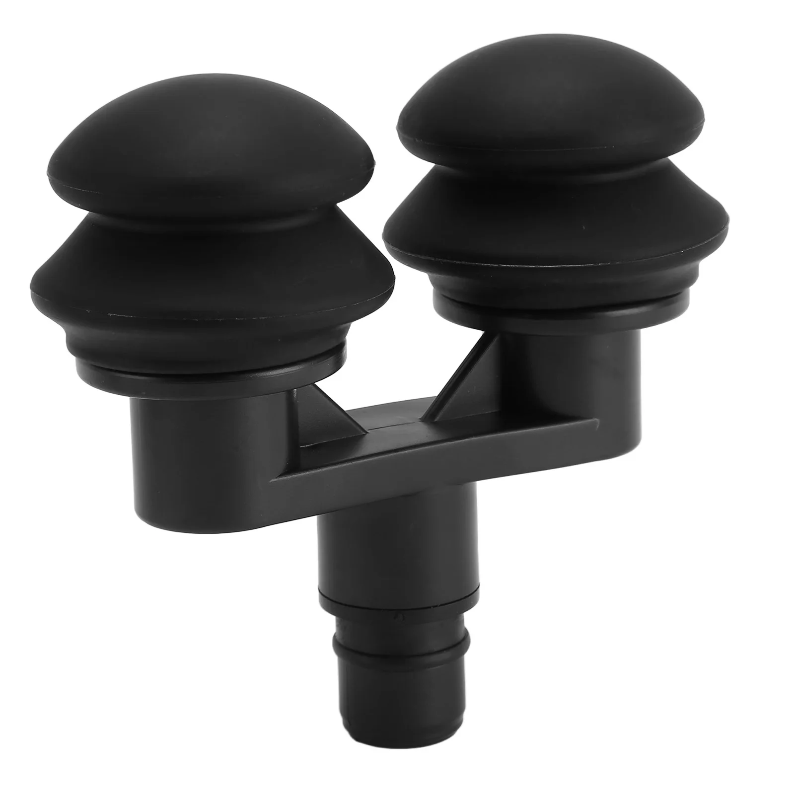 

18 мм массажный пистолет для мышц, мягкий силикон, способствующий кровообращению, двойная/одинарная газовая подушка, фасциальный массажер, головка 2028