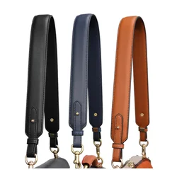 Cinturón de repuesto de cuero de vaca genuino para mujer, correa cruzada, asas de monedero, 73CM, 100CM, correa de hombro ajustable, accesorios para bolso