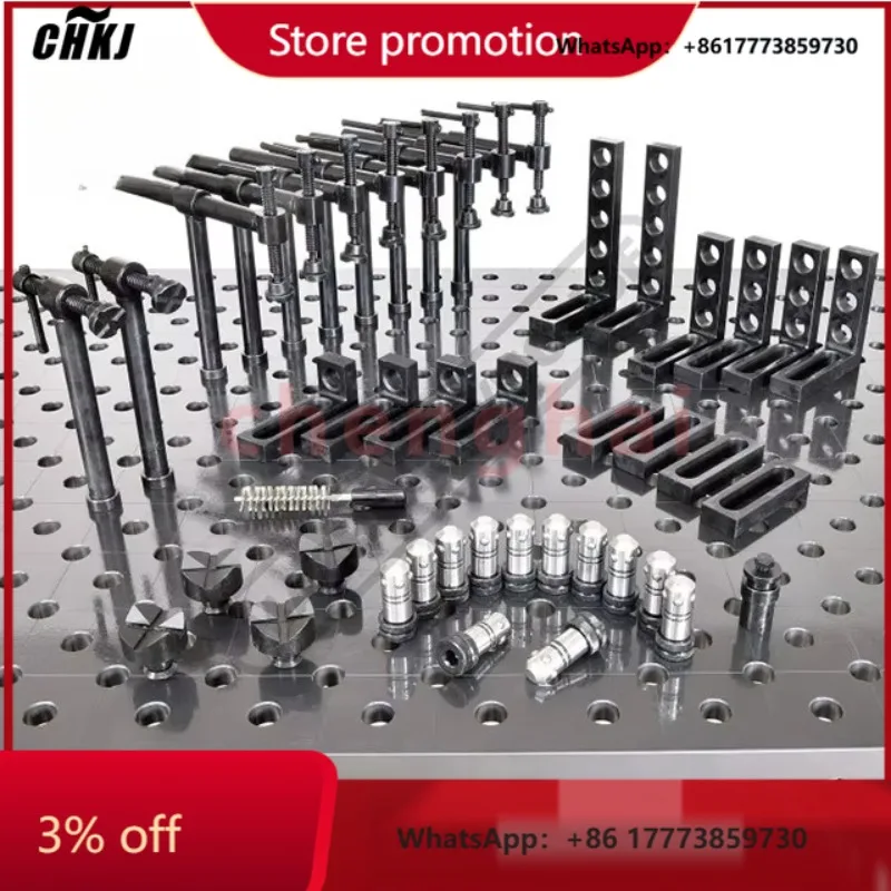 

CHKJ-2025NEWTKweld 2D 3D Cast Iron Nitrided Steel Nitriding Welding Table with Flexible Features Accessories for Construction In